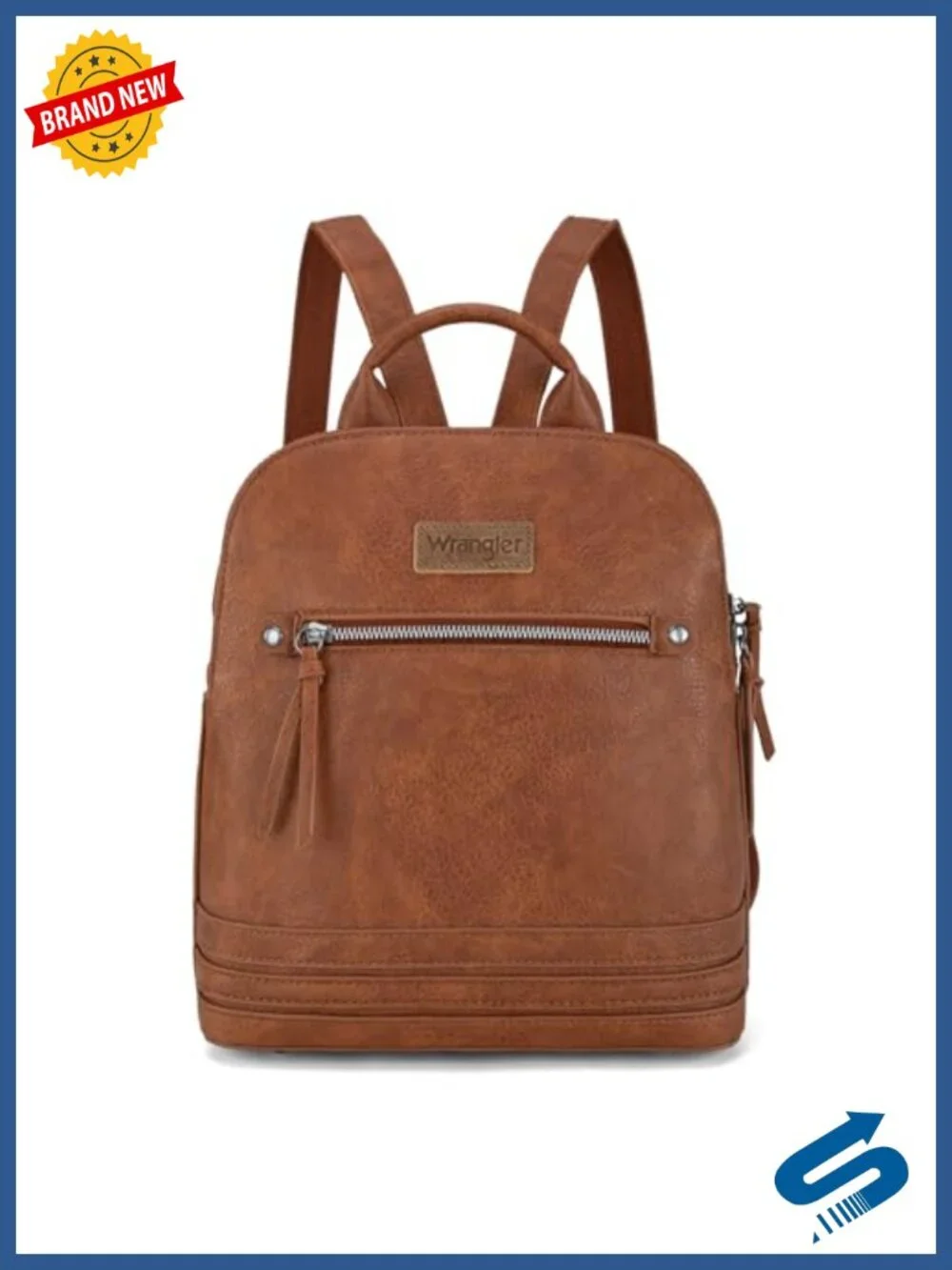 PU Leather Mini Backpack Purse for Women Travel Work Daypack
